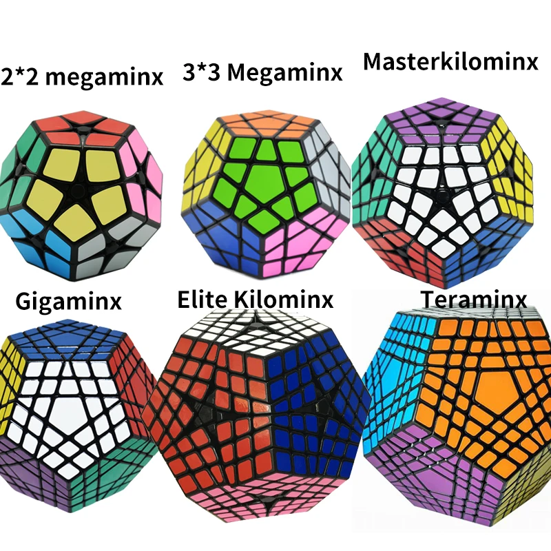 Shengshou волшебный куб головоломка SengSo Mega Cube 2x2 3x3 4x4 5x5 6x6 7x7 Dodecahedron Megaminxeds Masterkilomin YesElite Kilominx