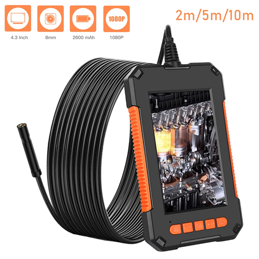 

3.9mm Endoscope Camera Borescope 1080P HD IP67 Waterproof Flexible Inspection Camera Professional USB Endoscope Camera with 6LED