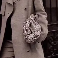 Сумка кожаная сумка-конверт дизайн змеи роскошные женские сумки дизайнерские объемные круглые кошельки и сумки Клатчи