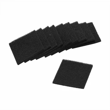 

10pcs Different Quality Activated Carbon Filter Sponge For 493 Solder Smoke Absorber ESD Fume Extractor