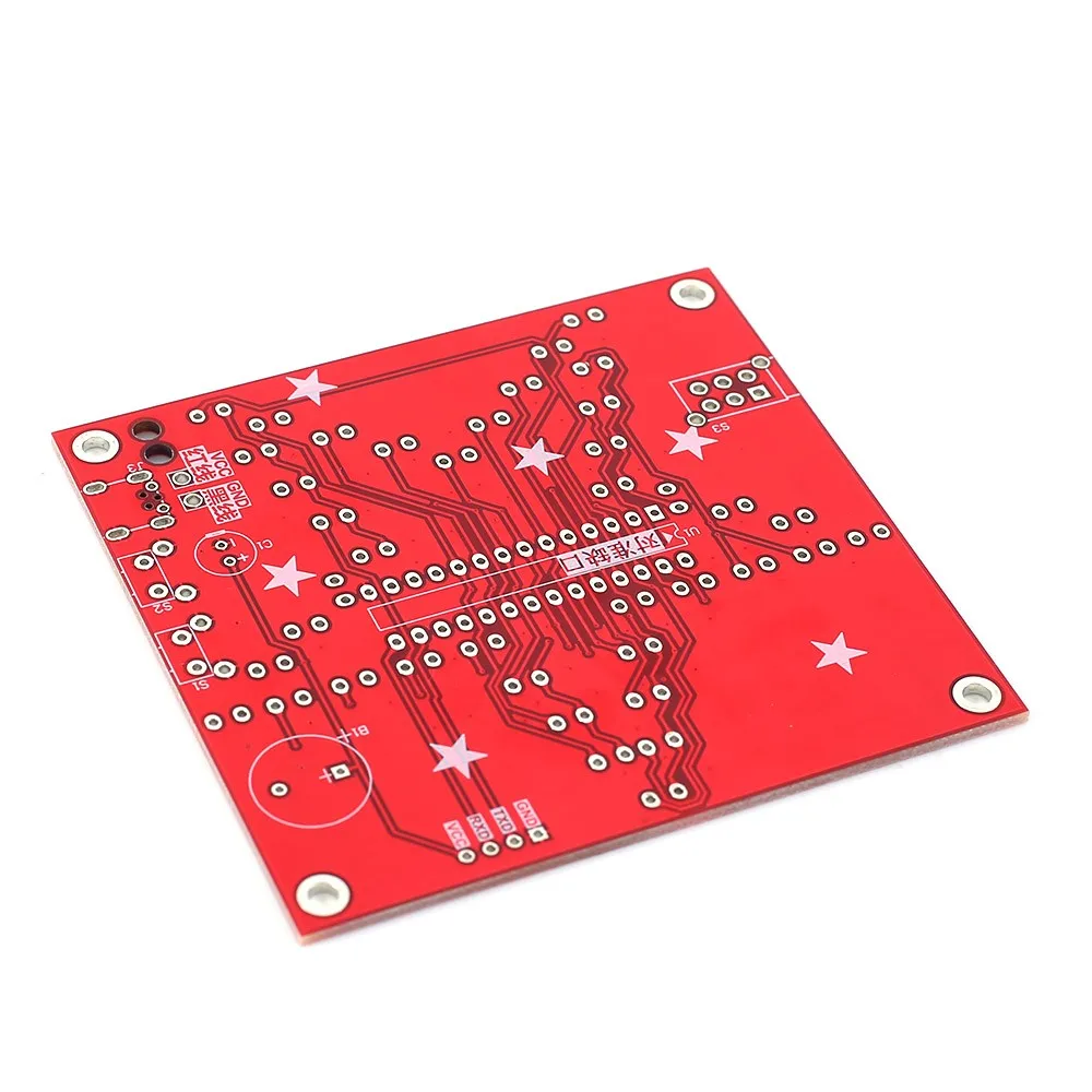 DIY комплект пентаграмма RGB светодиодный красочный мигающий свет пятиконечная звезда люкс красочная музыка звезда MCU электронная DIY сварка