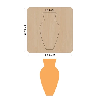 

Tableware knife mold mold wood mold decoration, model L0449, suitable for common die cutting machines on the market