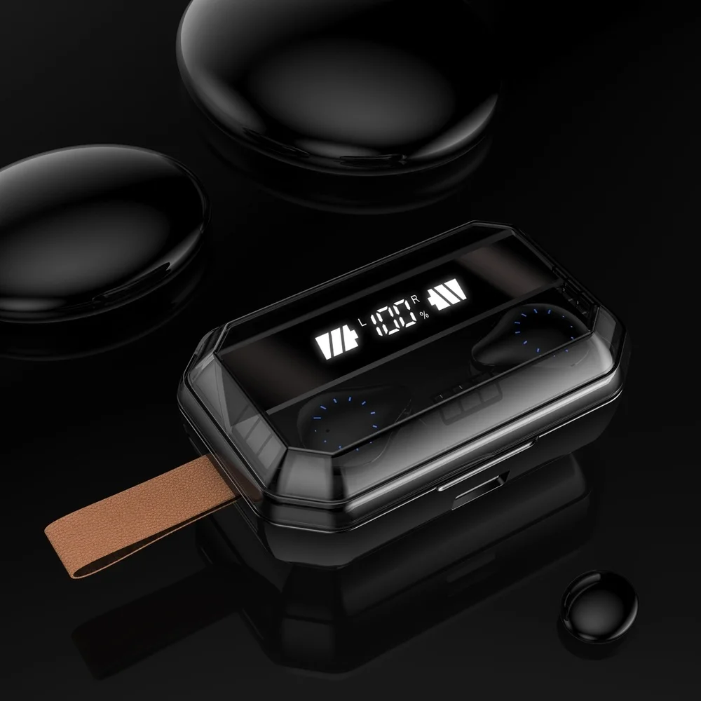 X12 TWS Bluetooth наушники стерео HIFI бас объемный звук IPX7 водонепроницаемый Голосовое управление гарнитура 5,0 с зарядным устройством 8000 мАч