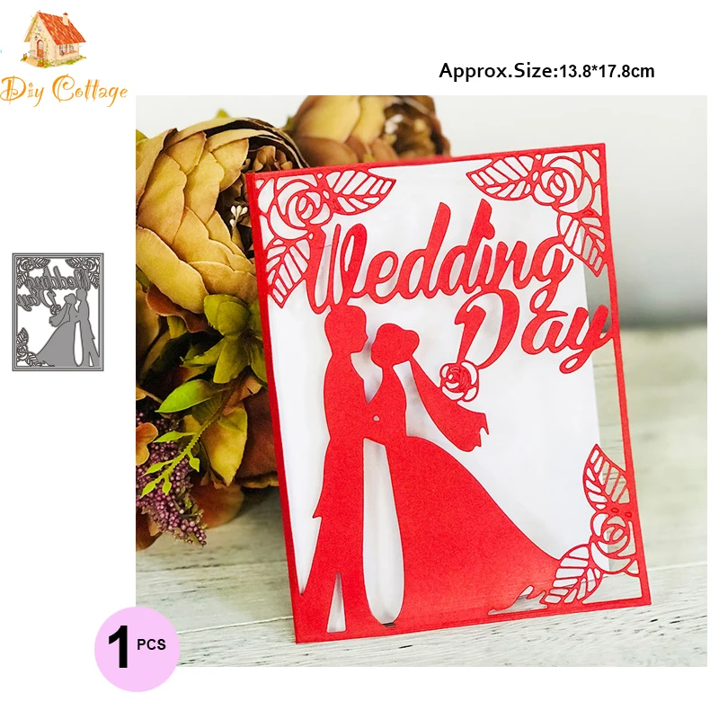 

Lace Dies Cutting Die Scrapbooking Craft Metal Die Cut for DIY Paper Cards Making Valentine's Day New 2019 Wedding Decorative