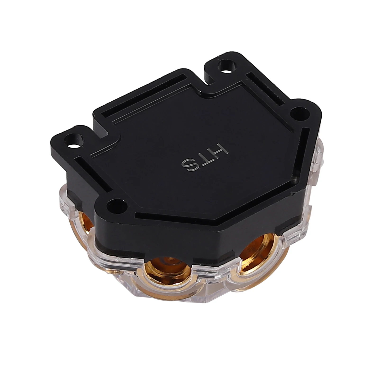 AUTOUTLET для 0 Gauge in(1) 2/(2) 4/(2) 8 Gauge Out 5 Way Amp медный блок распределения питания для автомобиля аудио сплиттер