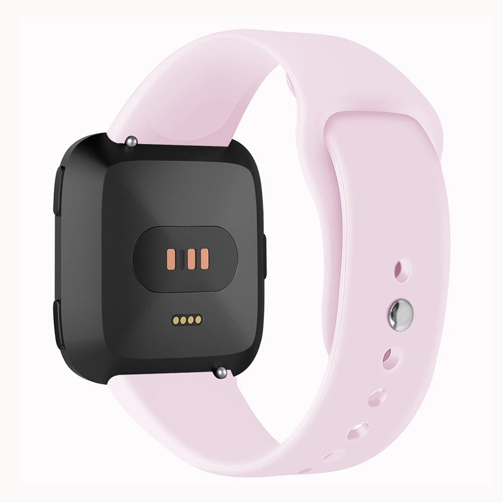 Hangrui Мягкие силиконовые умные часы ремешок для Fitbit Versa ремешок обратный Спортивный Браслет для Fitbit Versa Lite ремешок