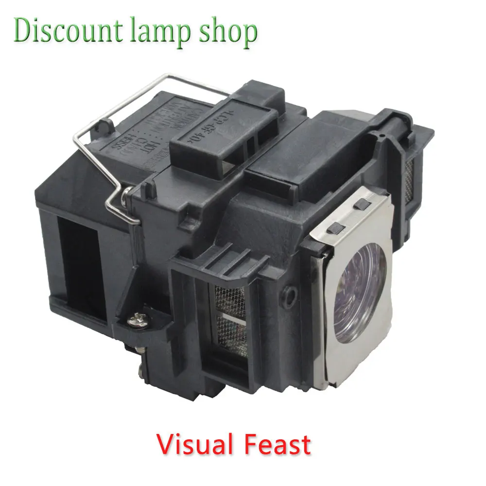 Replacement Projector Lamp Uhe200e2c Elplp54 For Epson Ebs7 Ebs7