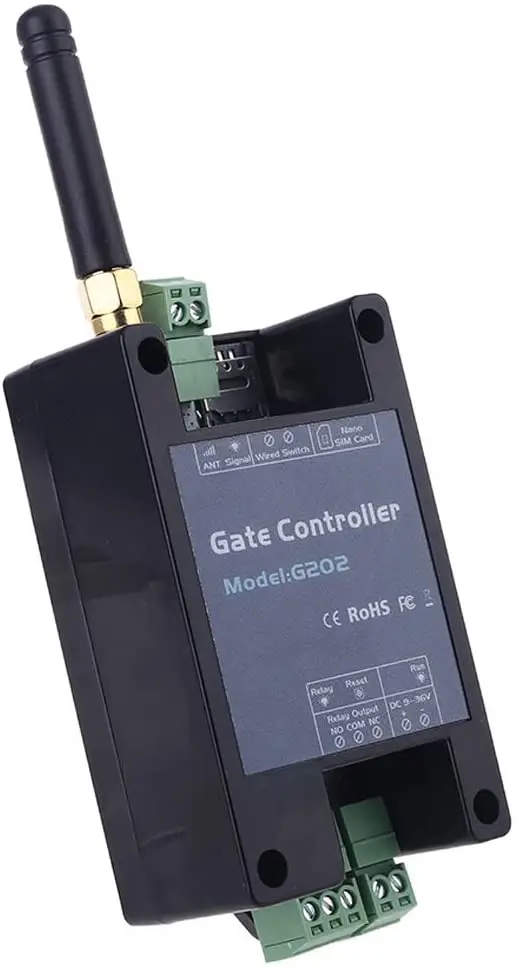 DC9 36V G202 gsm реле контроллера до 200 авторизованных открывалка двери 2G/3G контроллер