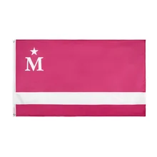 

90x150cm Modern Life Queque Moderna moderdonia flag Banner