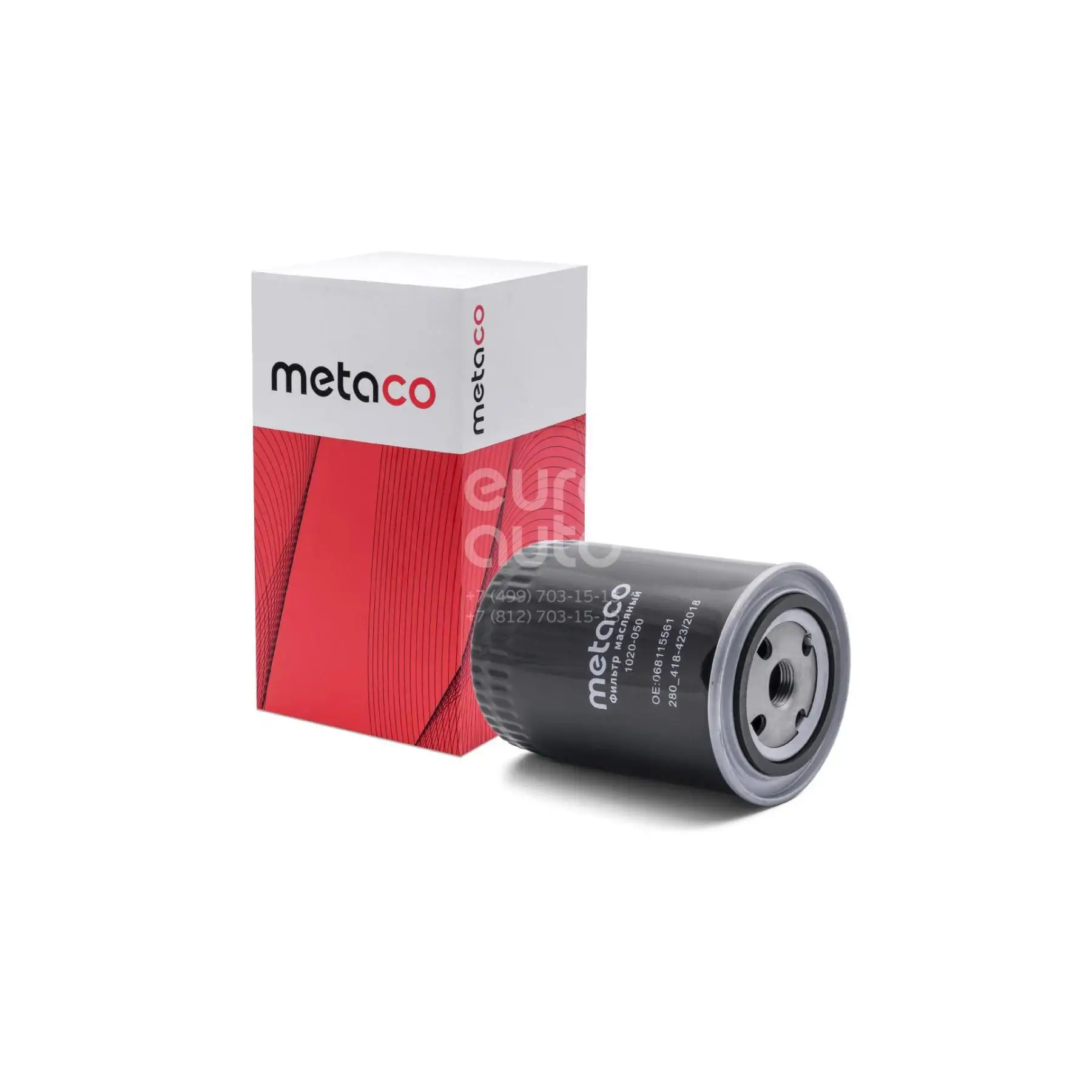 Metaco Фильтр масляный 1020-050