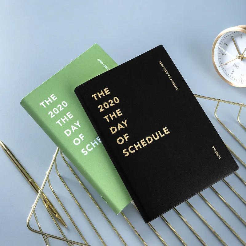 

Agenda 2020 Planner Organizer B6 Weekly Monthly Notebook and Journal Diary Grid Plan Back to School Note Book Travel Handbook