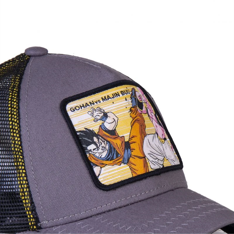 Бренд VEGETA vs MAJIN BUU Dragon Ball Snapback Кепка хлопковая бейсбольная кепка для мужчин и женщин хип-хоп папа шляпа бейсболка Прямая поставка