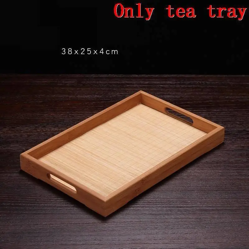 Para Servir Juego Puer Dienblad Te Chino Serviertablett набор Pla чай u De сервис бамбуковый Gongfu сервировка кунг-фу китайский чайный поднос - Цвет: Number 24