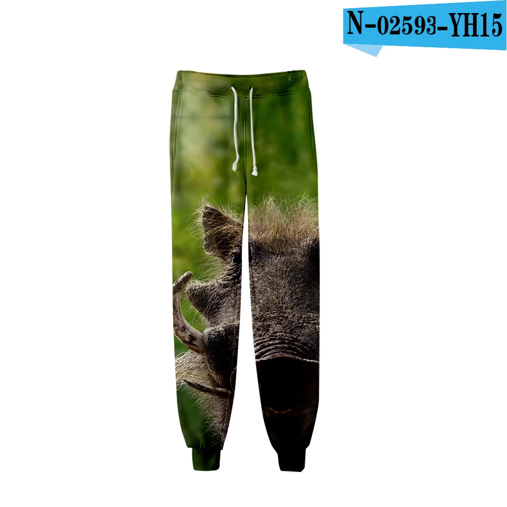 Лев Король; 3D печатных Jogger брюки для женщин/Мужская модная уличная одежда спортивные брюки harajuku уличная длинные брюки - Цвет: 7
