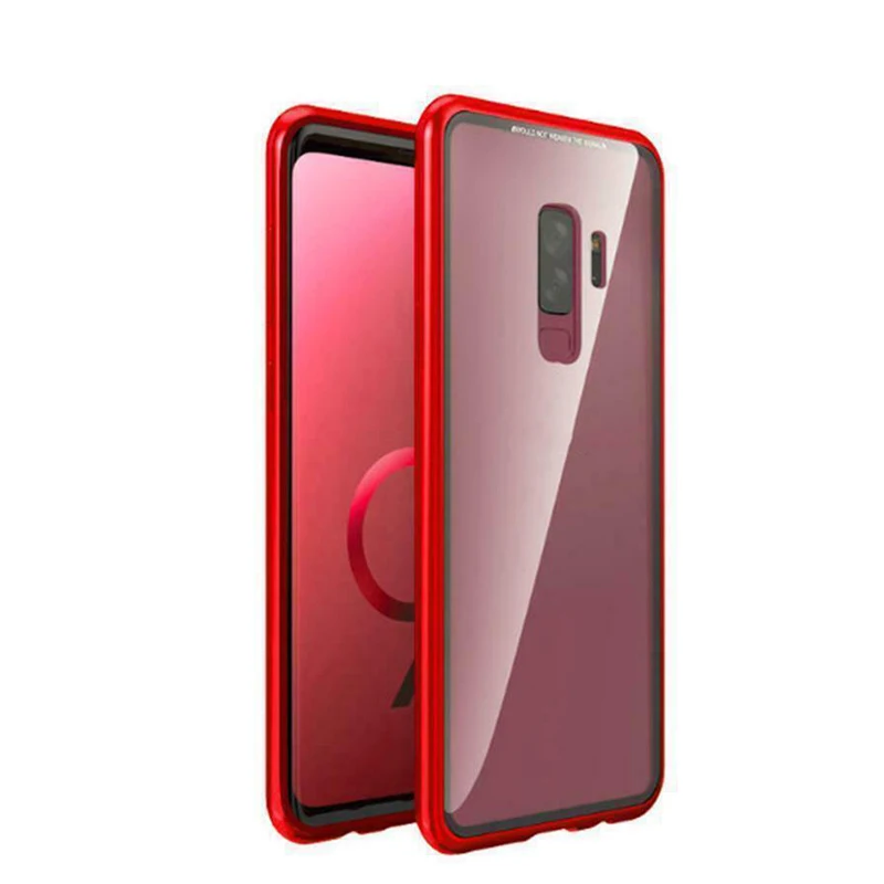 Магнитный металлический корпус из закаленного стекла для samsung Galaxy S10 S10Pro S10Lite OD889