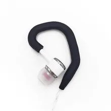 1 par de ganchos para la oreja para auriculares deportivos, accesorios de silicona para auriculares Bluetooth, gancho para la oreja