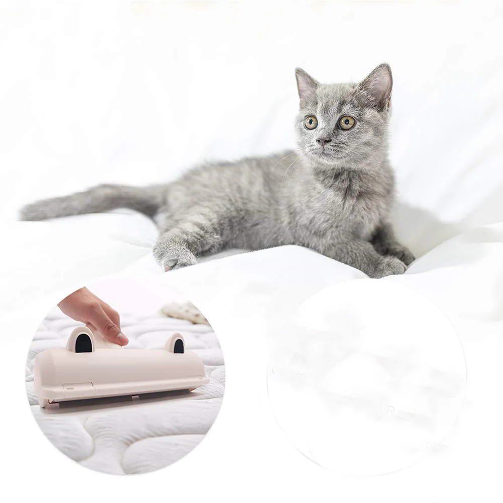 Pet Hair Remover Roller Dog Cat Hair Cleaning Brush Removing Dog Cat Hair from Furniture Carpets Clothing self-cleaning Lint