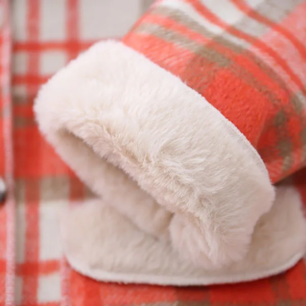 Пальто с хлопковой подкладкой для девочек длинные детские пальто|Пальто и парки|