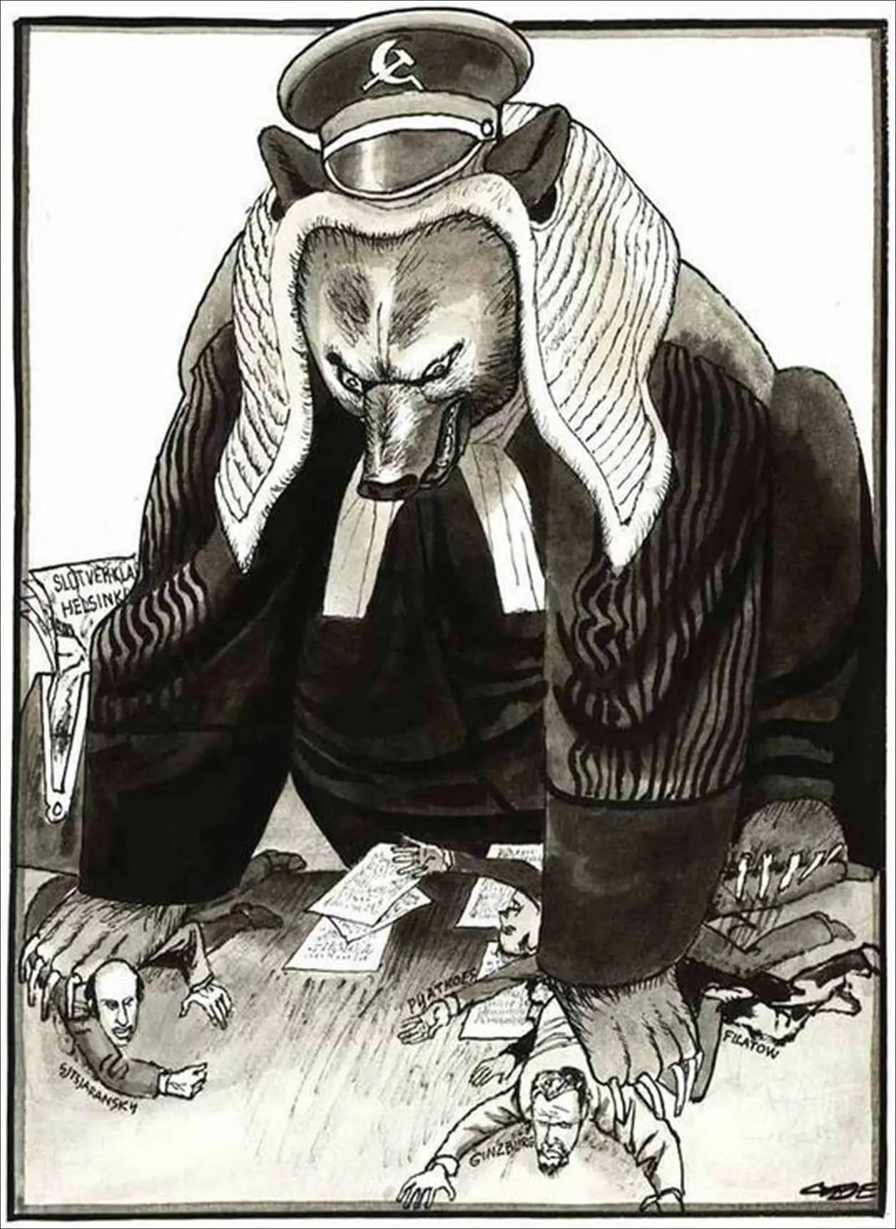 Советского Союза политических пропагандистский плакат CCCP старинный крафт