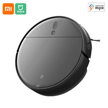 شراءمكنسة كهربائية شاومي Mijia كنس 1T S-cross ثلاثية الأبعاد لتجنب العقبات 3000Pa شفط 5200mAh Mijia APP التحكم 100-240V