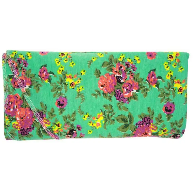 Saleborn Baby Boys Girls Swaddle Printed Floral Pattern Soft Hospital Headwrap Sets Headband+Blanket 2pcs Sets