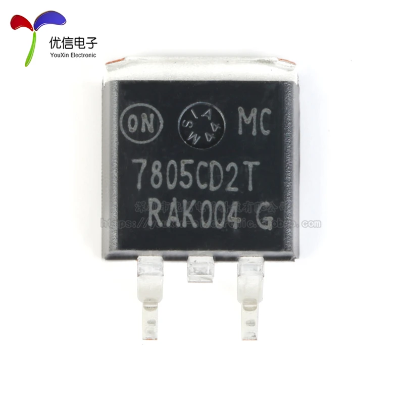 5 шт. MC7805CD2TR4G TO-263-2 5 V/1A