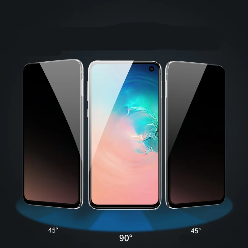 9H для Samsung Galaxy S10e S10 Lite переднее антишпионское закаленное стекло Антибликовая