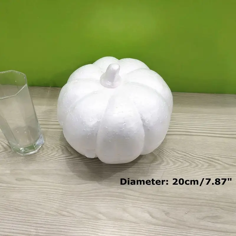 DIY Хэллоуин Тыква диаметр 5-20 см Тыква пенополистирол пенопласт для украшения ремесла ZXY9827