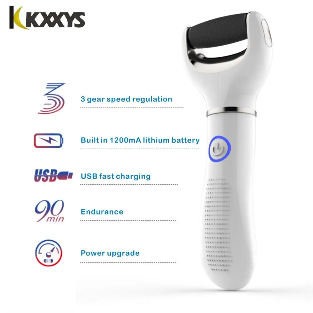 Electric Foot Grinder Heel File Grinding Exfoliator Pedicure Machine Feet Hard Dead Skin Remove Professional File Care Tool - Image 2