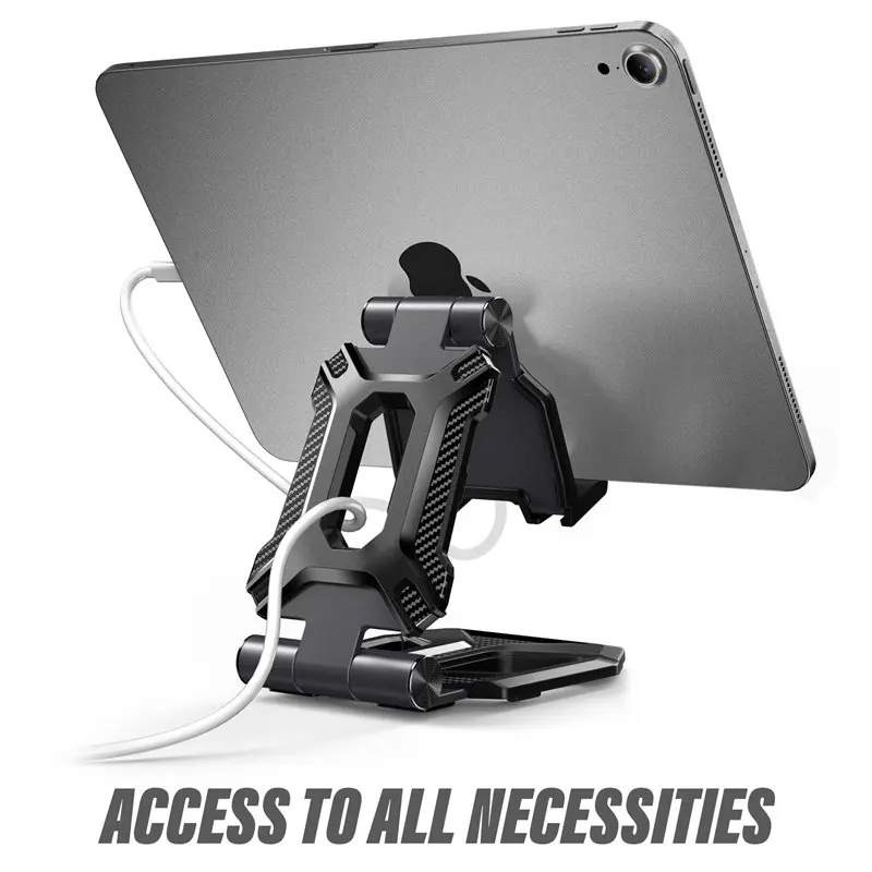 

Portable Adjustable Desk Mount Holder Dock For iPhone iPad Air Pro Mini, Galaxy Tab,For Nintendo Switch and More 4-13''(SUPCASE)