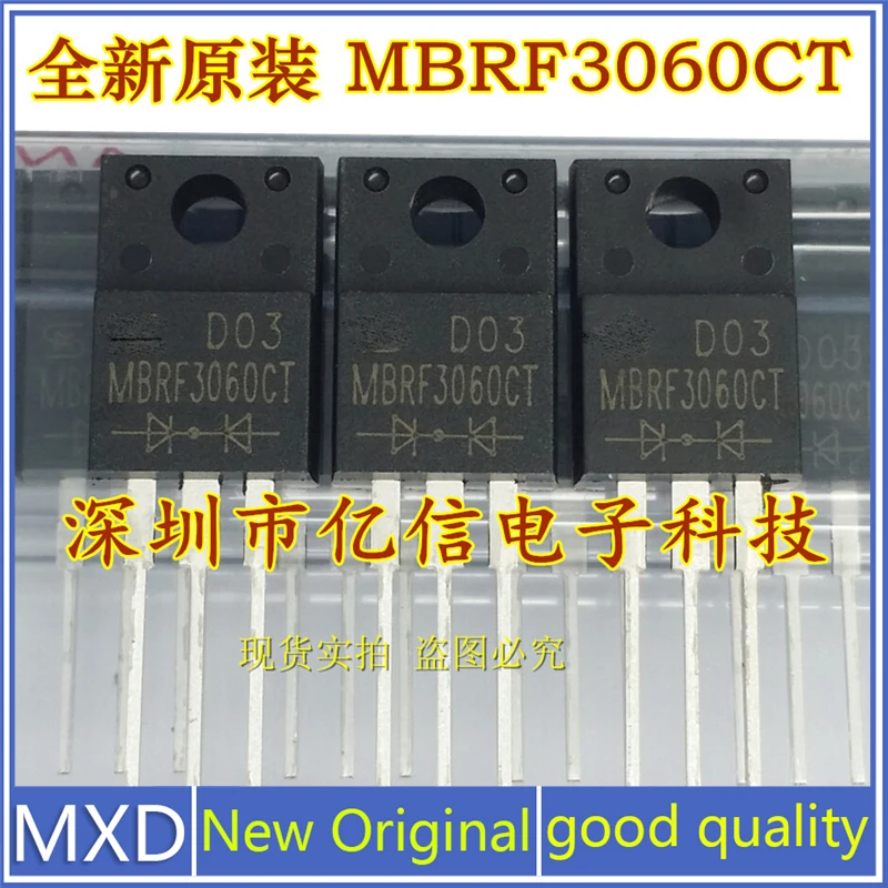 5 шт./лот новые оригинальные MBRF3060CT 30A/60V Schottky Tube можно снимать напрямую. Хорошее