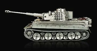 Henglong 1/8 масштаб высокая имитация полностью металлический Немецкий Тигр I RTR