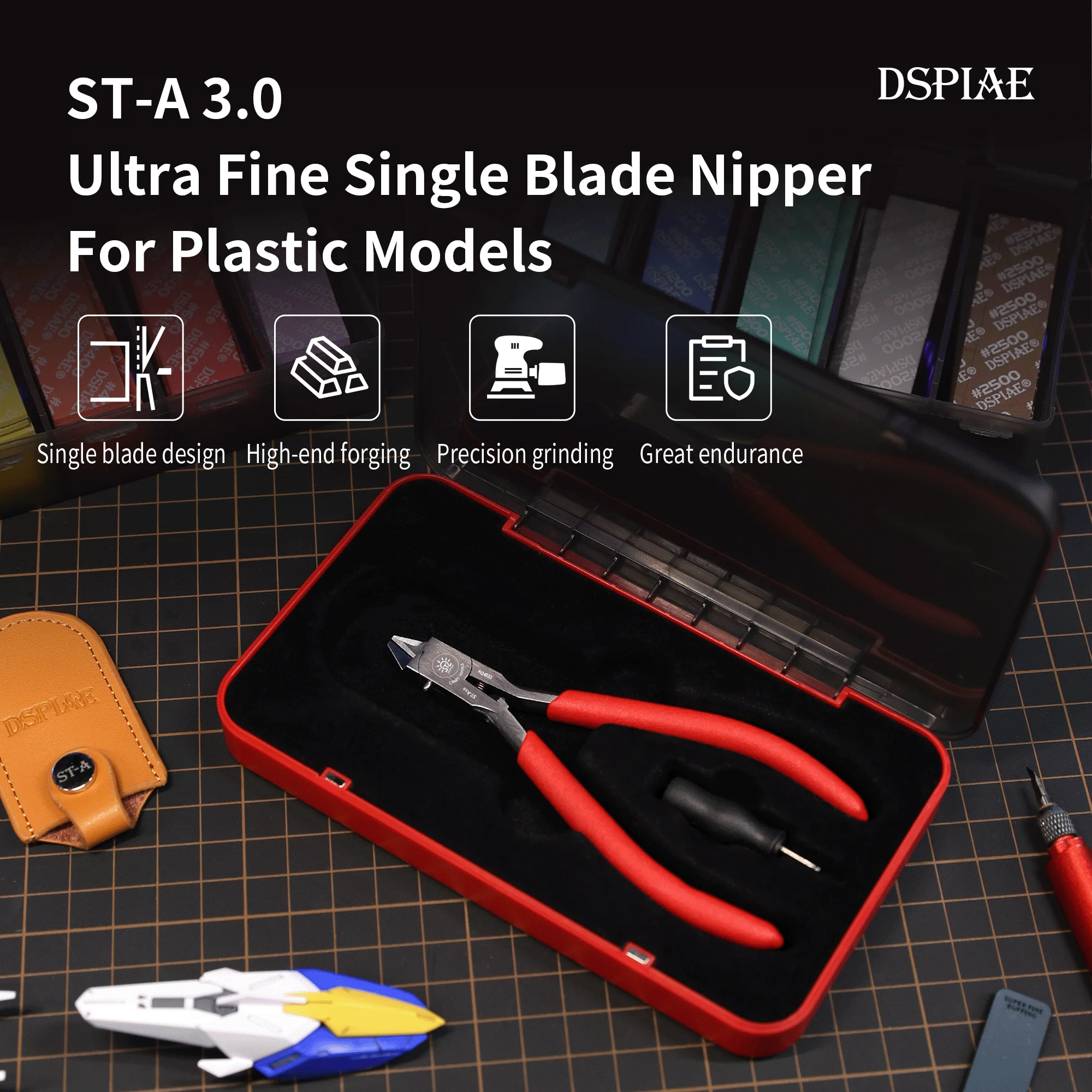 DSPIAE ST-A Single Blade Nipper 3.0 （HRC：58-64）Craft Tools Hot 