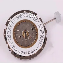 Швейцарский rhonda 703 механизм Трехконтактный календарь свободный кварцевый механизм без батареи