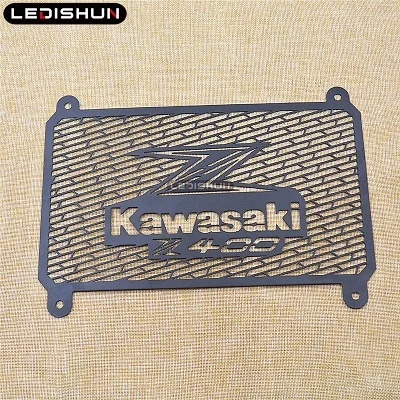 LAIDAN F/ür Kawasaki NINJA400 Z400 Edelstahl K/ühler schutzgitter Motorrad K/ühlerschutzgitter K/ühlerabdeckung K/ühler Radiator Guard