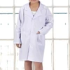 Children Unisex Long Sleeve White Lab Coat Lapel Collar Button Pocket Nurse Doctor School Child Cosplay Uniform Blouse ► Photo 1/6