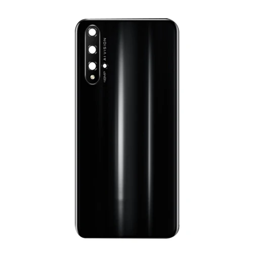 Для huawei Honor 20 Задняя крышка батареи задняя крышка корпуса дверная камера стеклянная рамка объектива Запасная часть