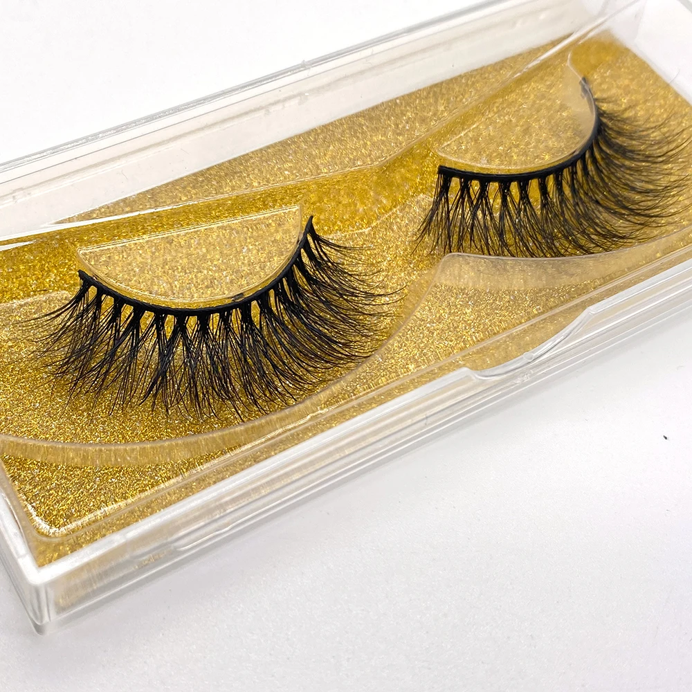 

3D Beaver Hair False Eyelashes Natural Long Fluffy Curl Embellish Summer Thin Style Work Daily The Best Gift For Girl