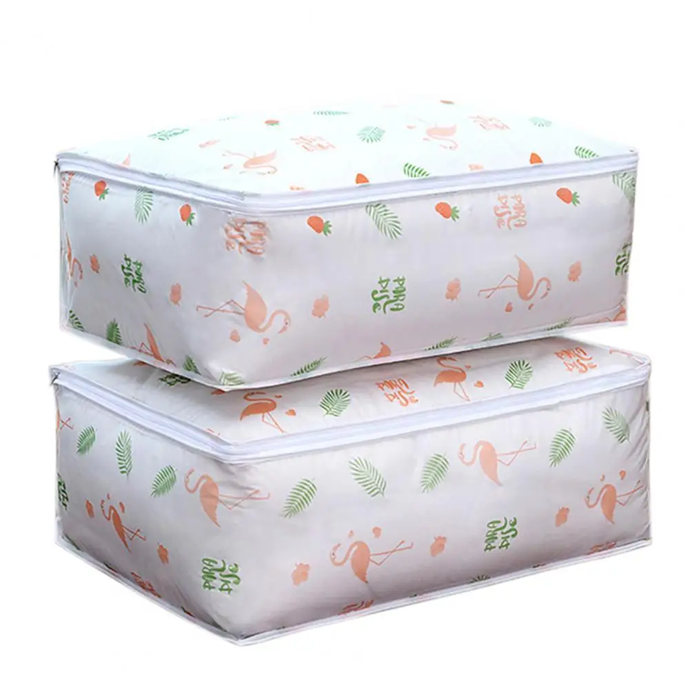 Quilt Storage Holder Printing Pattern Spacesaving Peva Quilt Clothes