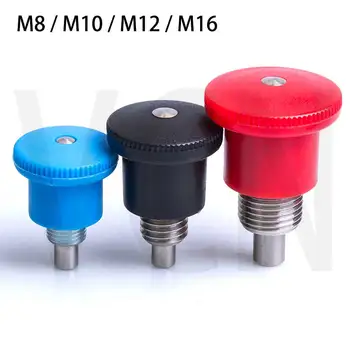 

GN822 Indexing plunger/ spring dowel /locking spring screw/mini type, M8 M10 M12 M16/ Plated OR stainless steel /IN STOCK