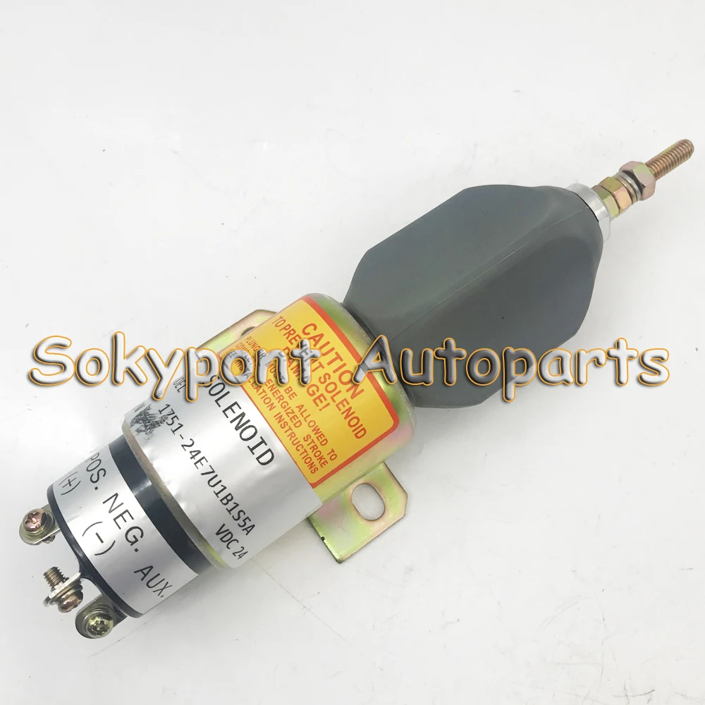 Остановочный соленоид 1751-24E7U1B1S5A SA-3933-24 SA-3766T-24 для крупным планом минут см 3864274 1751-2467UIB1S5A 24V 1 шт