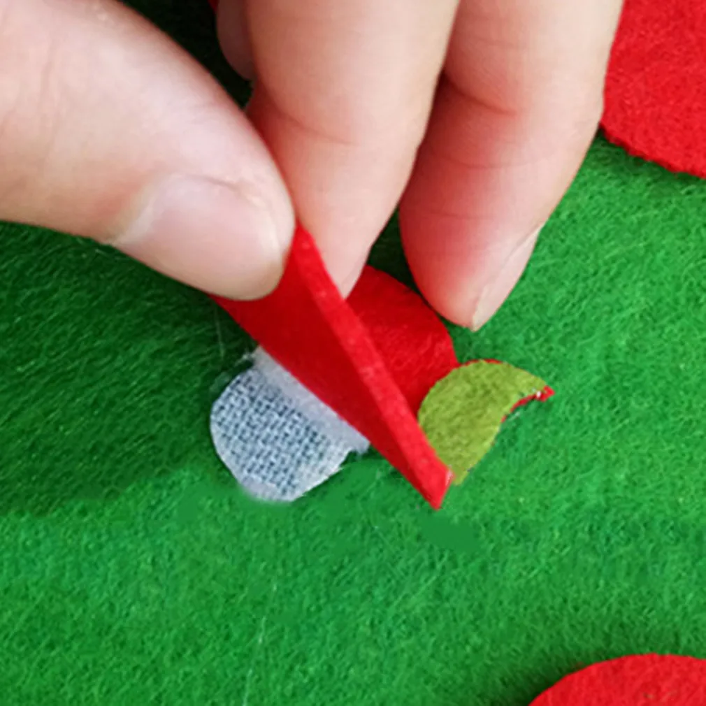 Montessori Teaching Aids Apple Trees Math Toys Teaching Kindergarten manual Diy Weave cloth Early Learning Education Toys