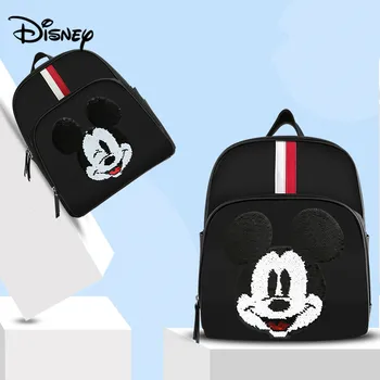

Disney USB Heating Diaper Bag Maternity Nappy Backpack Large Capacity Nursing Travel Backpack Heat Preservation