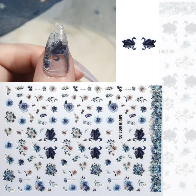 1 лист 3d наклейки для дизайна ногтей|Стикеры и наклейки| |