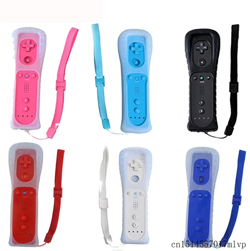 10 Pcs 2 in 1 Gamepad for Nintendo Built in Remote Controller for Wii Console Game