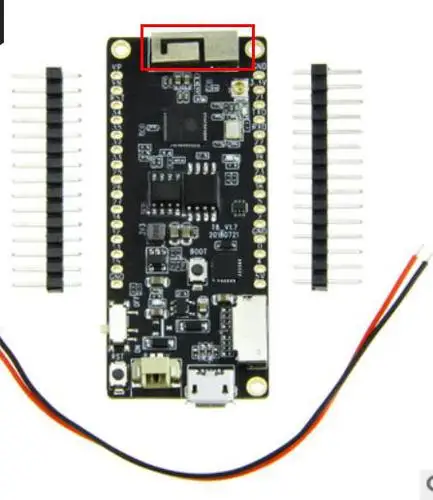 4MB FLASH TTGO T8 электронный V1.7wifi Bluetooth ESP32 WROVER 4MB FLASH 8MB PSRAM электронный модуль поддержка tf-карты 3D антенна - Цвет: 4MB FLASH