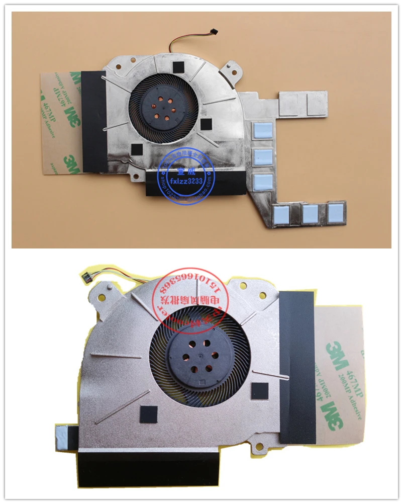 Новый Процессор охлаждающий вентилятор GPU для ASUS ROG Зефир GU501 GU501GS GU501G DC12V 1A DFS201312100T