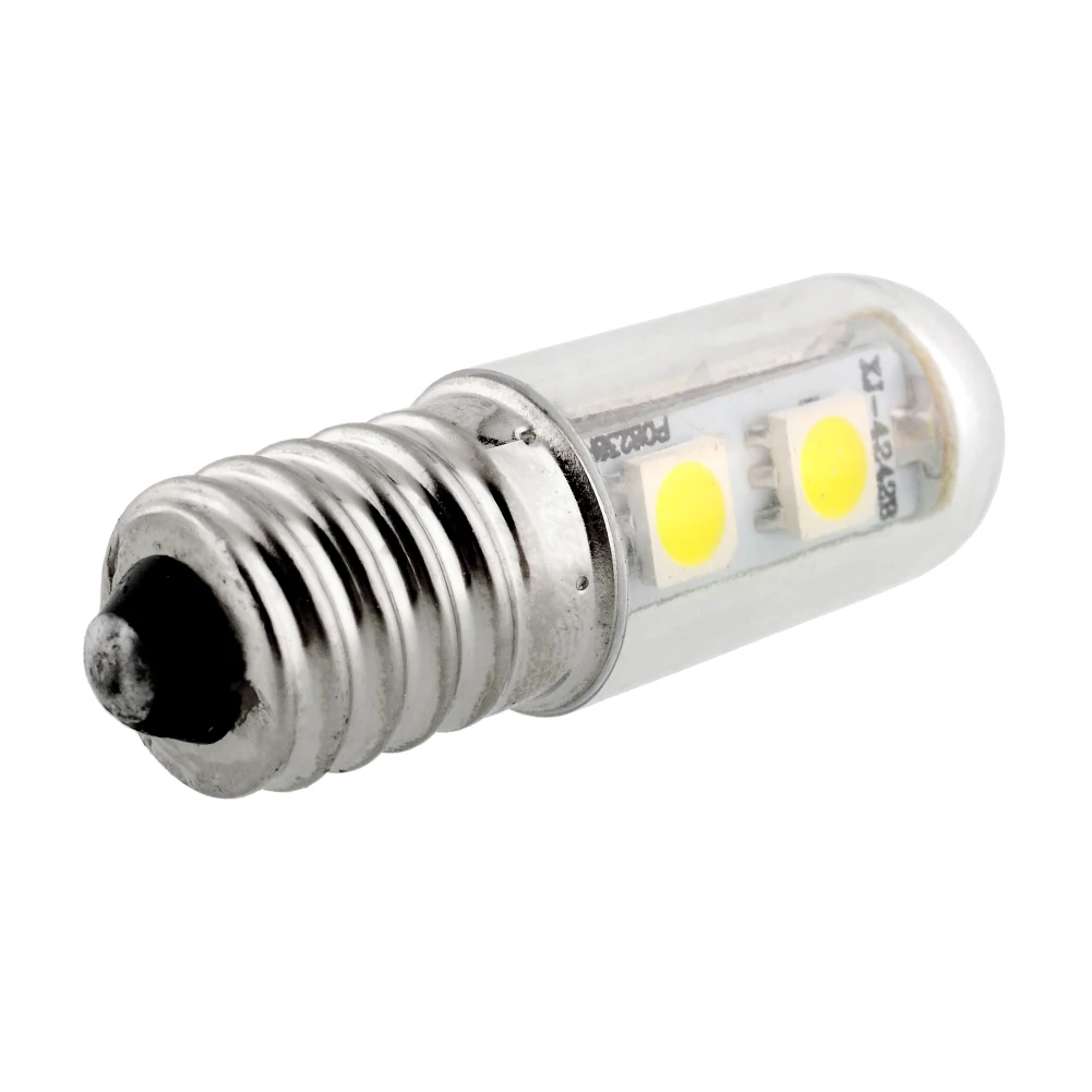 E14 220 V/1 W 7LED 5050SMD яркий белый домашний холодильник кукурузный светильник долговечная лампа