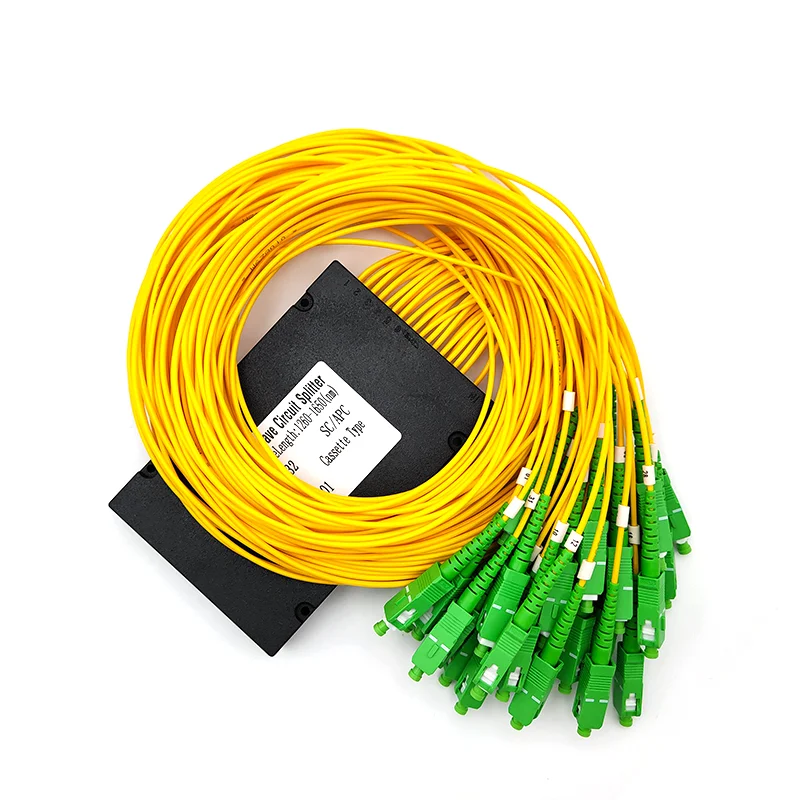 Одномодовый 1x32 ABS волоконно-оптический разветвитель plc с разъемом SC/APC