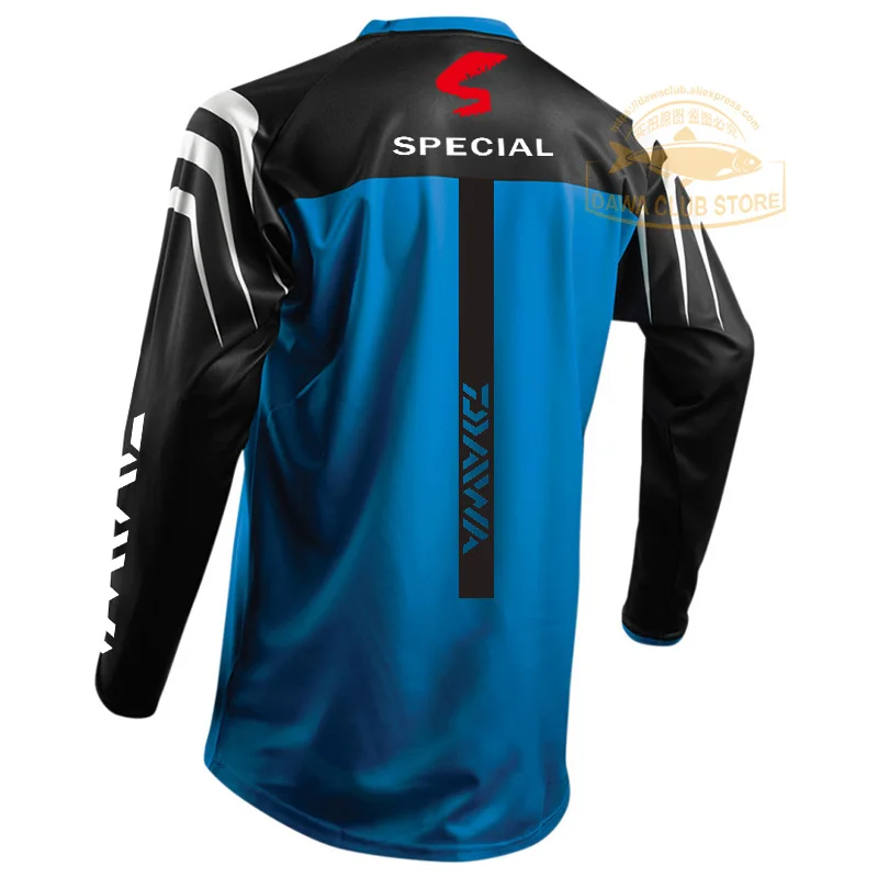 DAIWA Fishing Clothing Quick-Drying Sun UV Protection T Shirt Vests Sports Clothes Fishing Clothes Fishing Shirts Cycling Wear